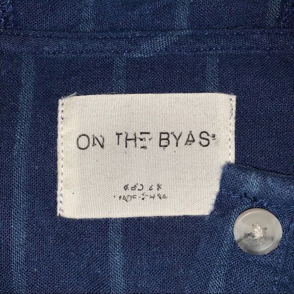 On the Byas Pullover Jacket with Hood-Striped Sz M - Picture 5 of 7